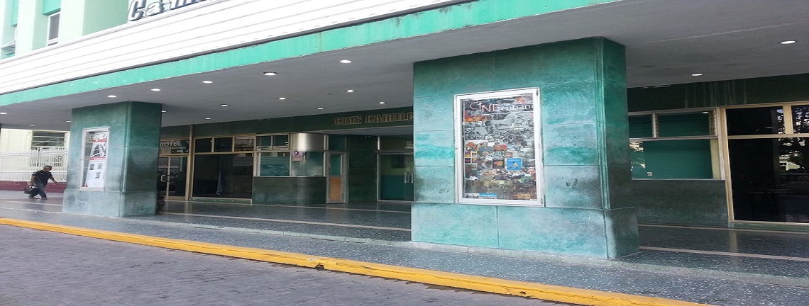 Fachada Cine Camilo Cienfuegos , Santa Clara.
